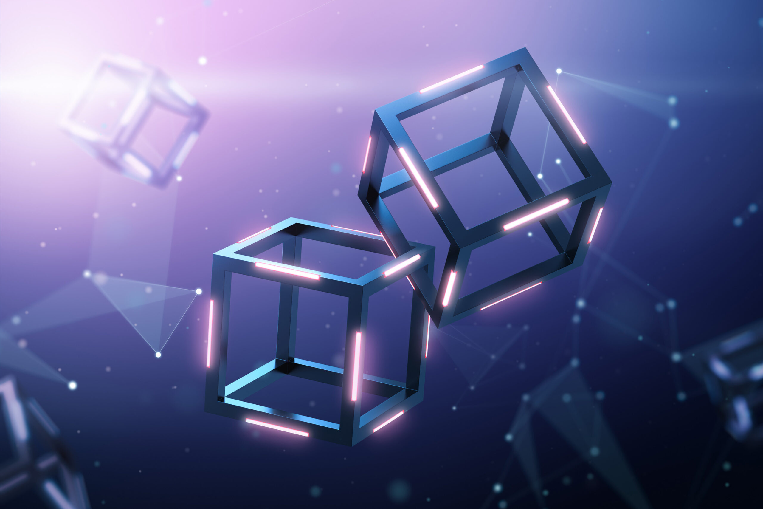 Blockchain Stock Image