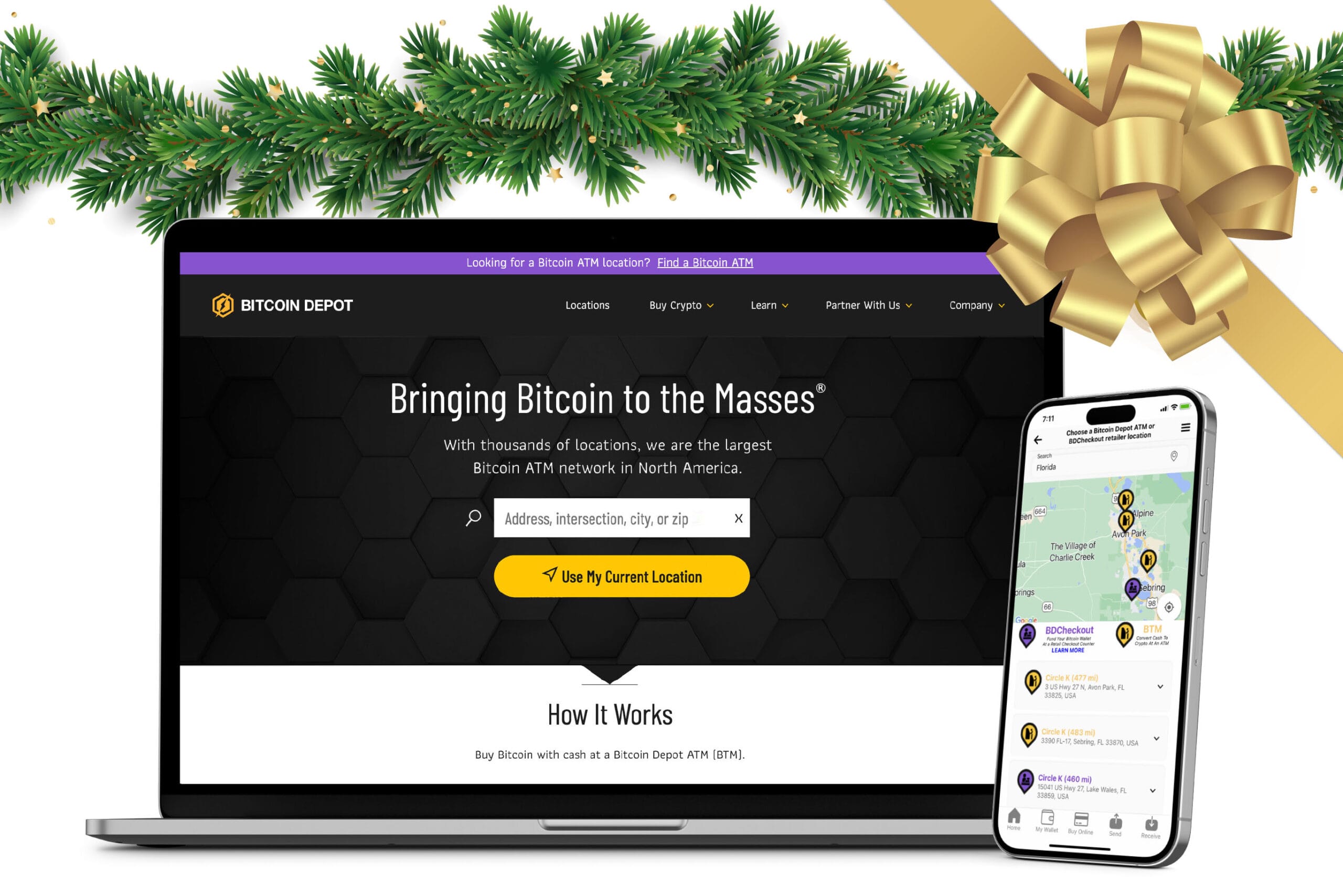 Ways to Find Bitcoin Depot ATMs