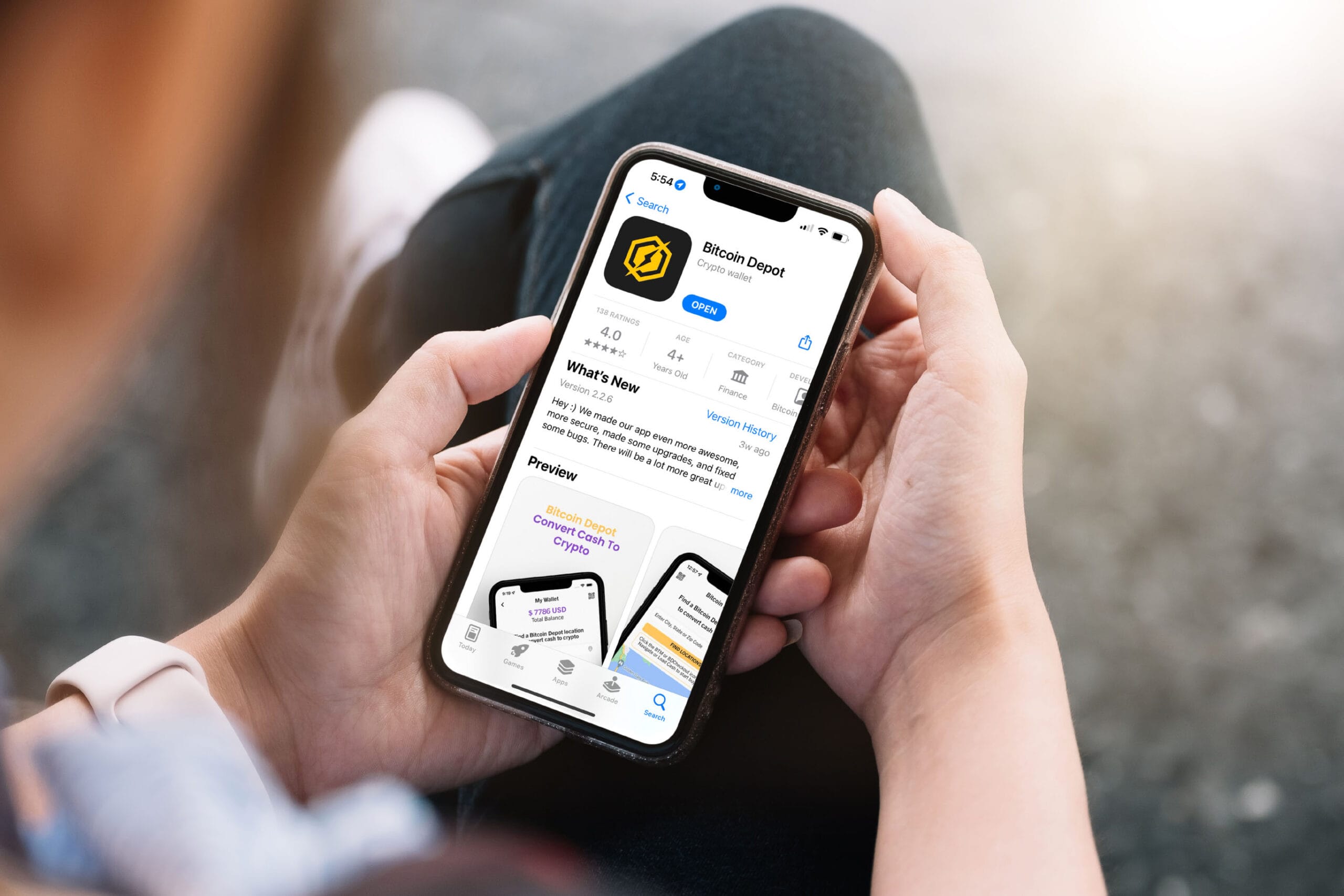 Bitcoin Depot mobile app